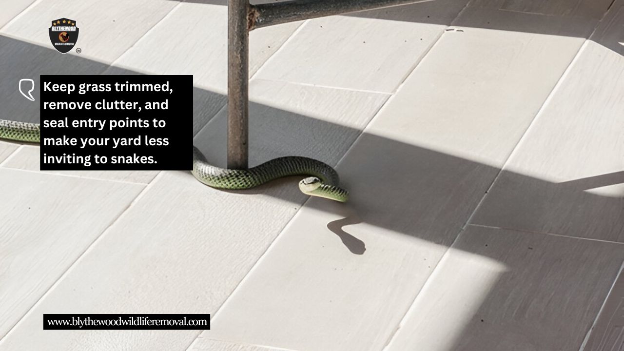 How to Reduce the Chances of Another Snake Showing Up