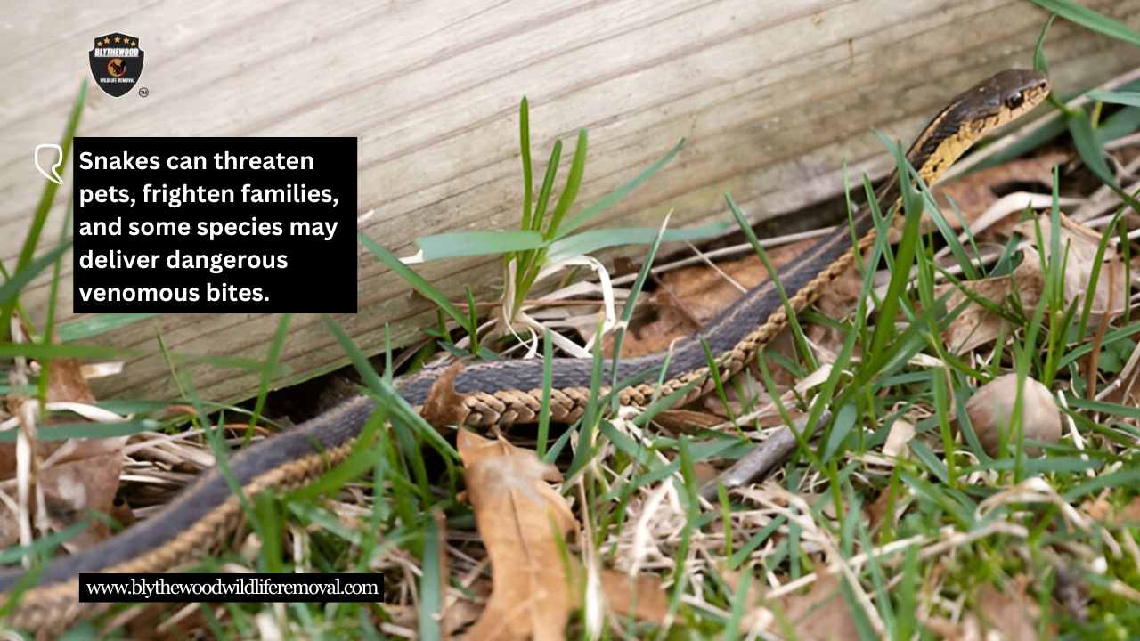 Risks of Having a Snake in Your Yard