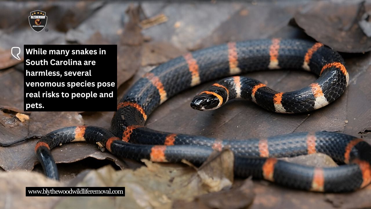 Are snakes in South Carolina dangerous