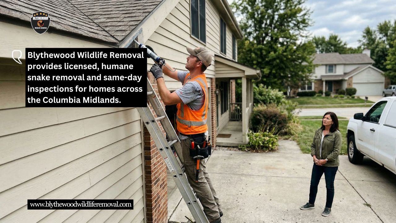 Why Homeowners Trust Blythewood Wildlife Removal 