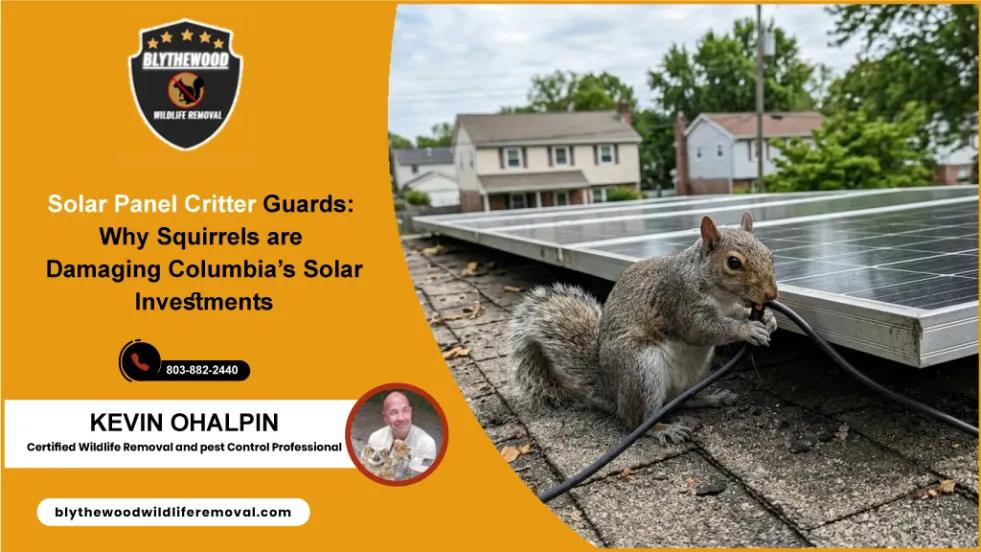 Solar Panel Critter Guards