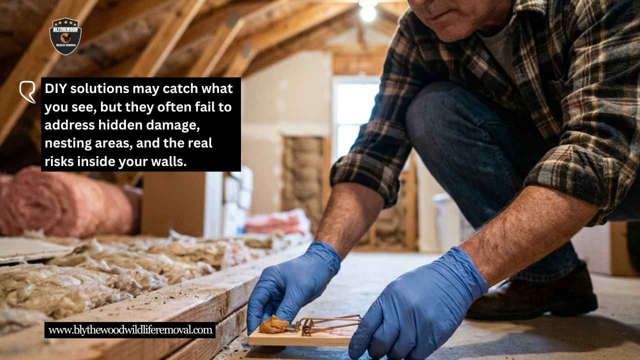 Why DIY Rodent Control Often Misses the Real Risk