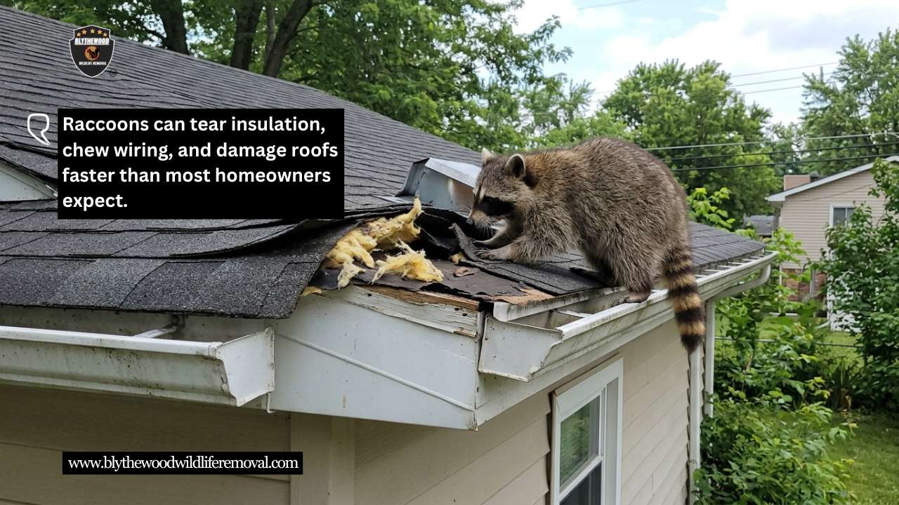 How Raccoons Wreck Homes