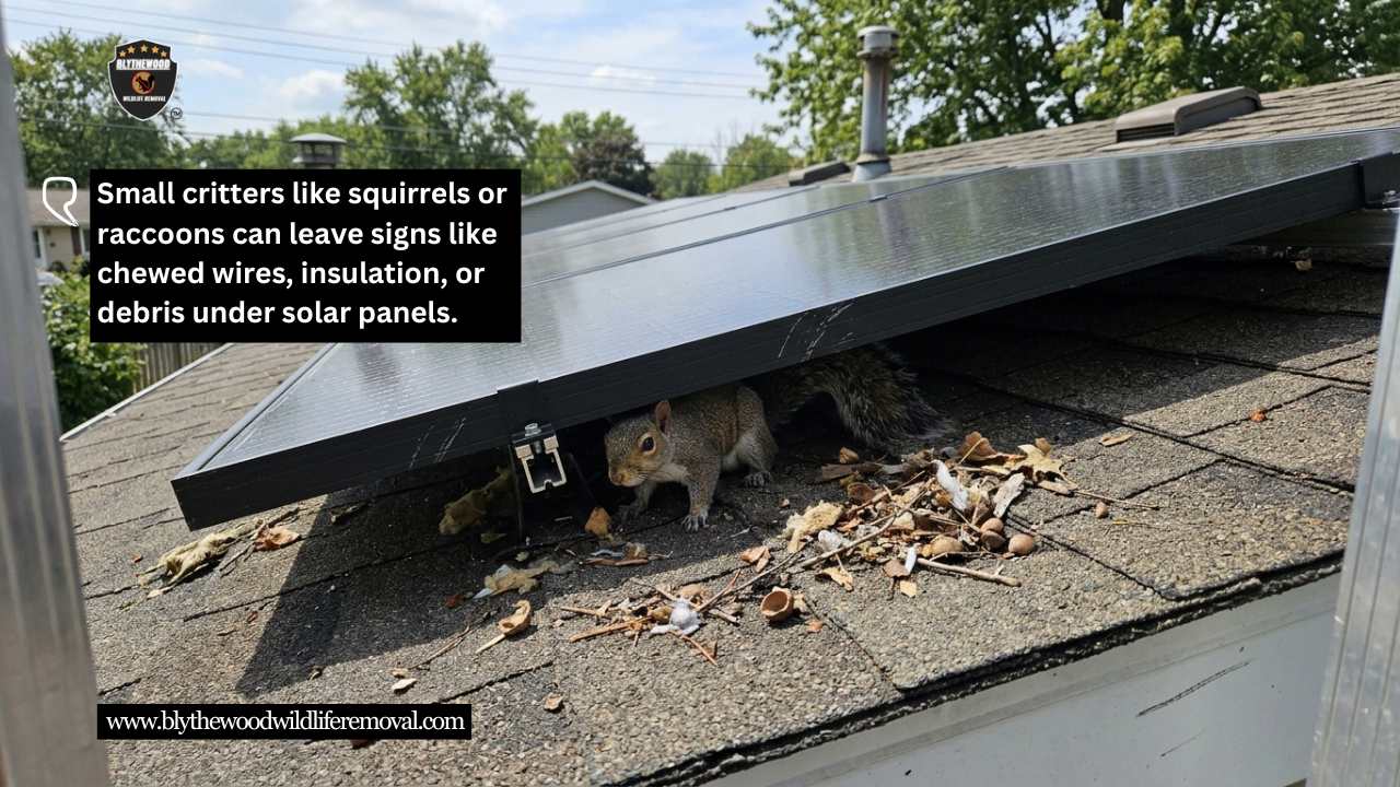 Signs Something May Be Living Under Your Panels