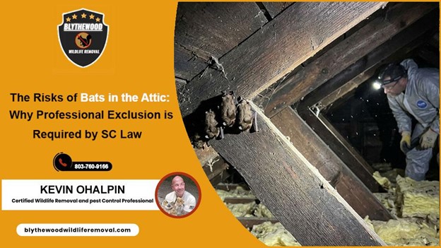 The Risks of Bats in the Attic: Why Professional Exclusion is Required by SC Law