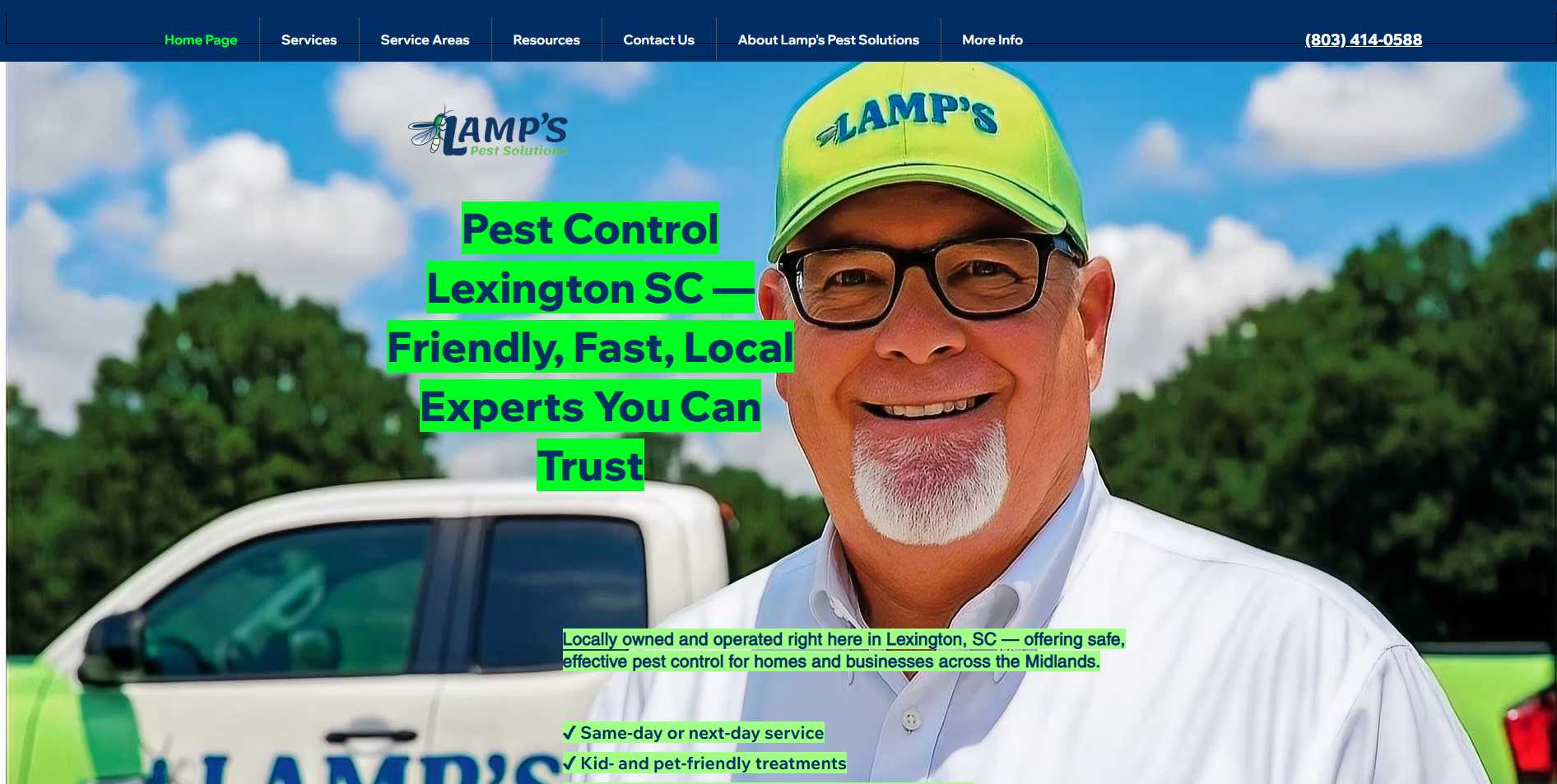 Lamp's Pest Solutions