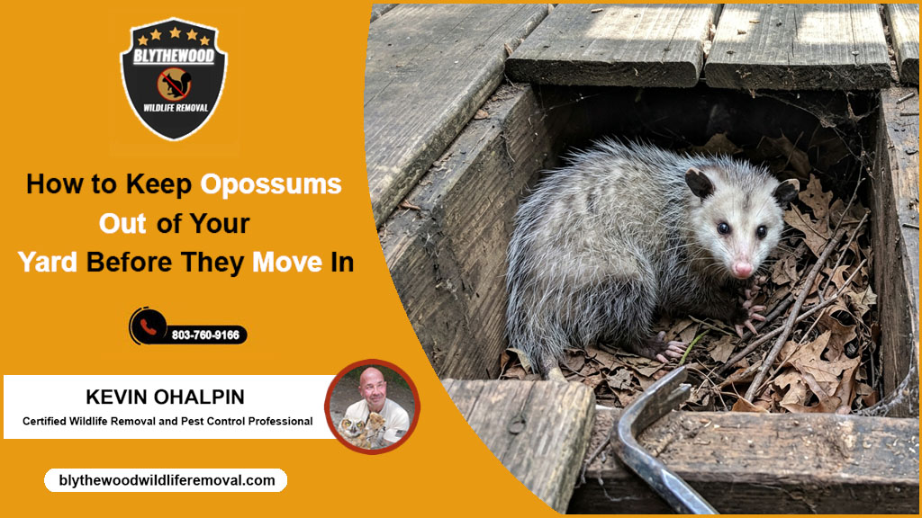 How to Keep Opossums Out of Your Yard Before They Move In