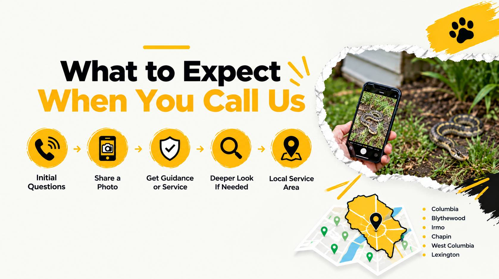 What to expect when you call us